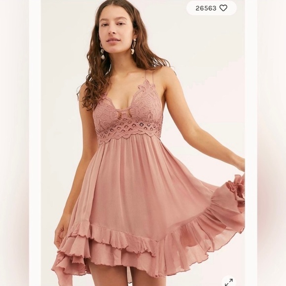 - FREE people adella slip dress - Picture 1 of 5